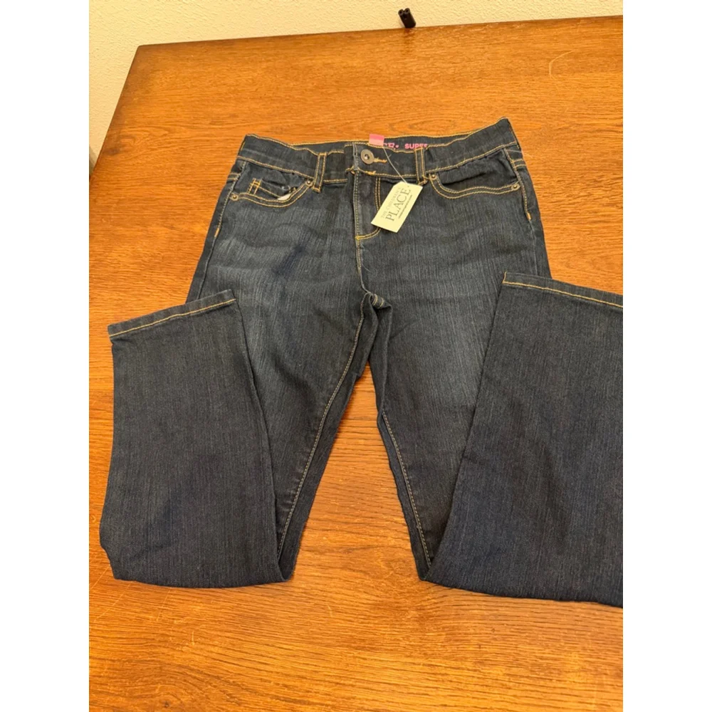 The Children’s Place Girls Jeans Bundle Size 8 Plus Skinny & Super Skinny 2 Pair